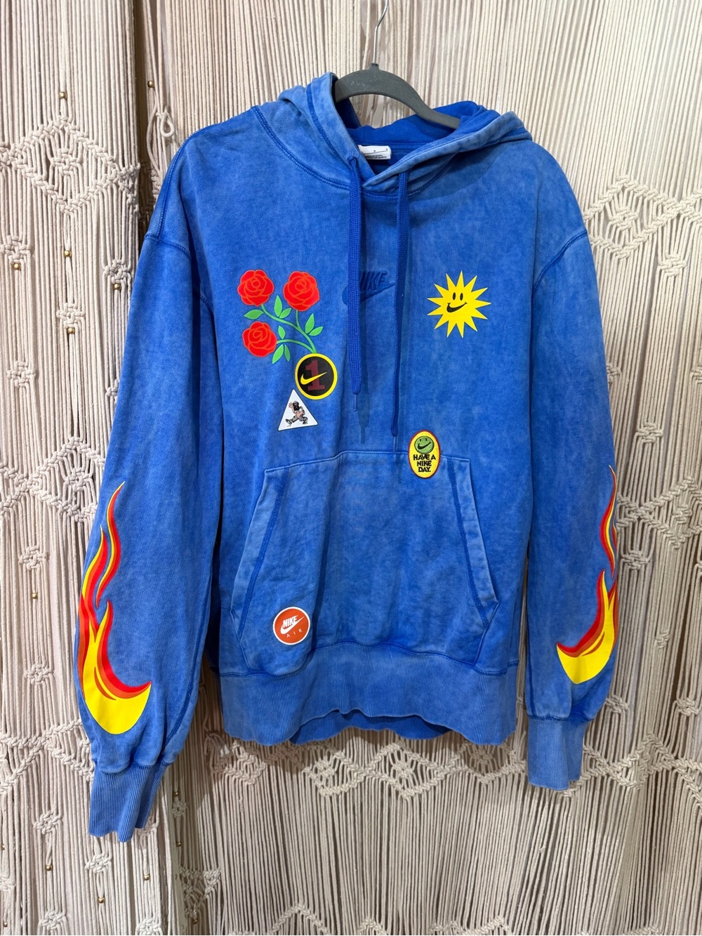Nike Sportswear "Have a Nike Day" Pullover Hoodie in Game Royal